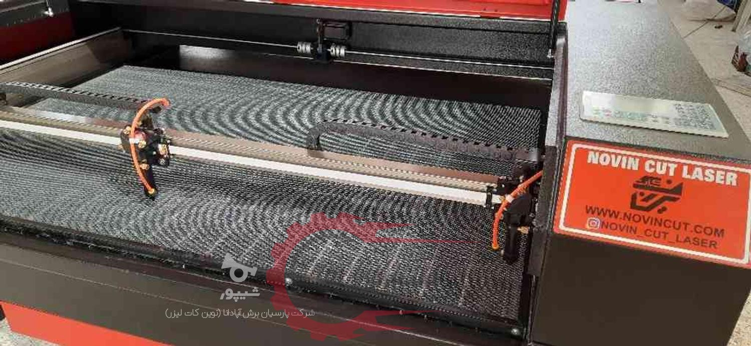 دستگاه برش لیزر دو هد co2