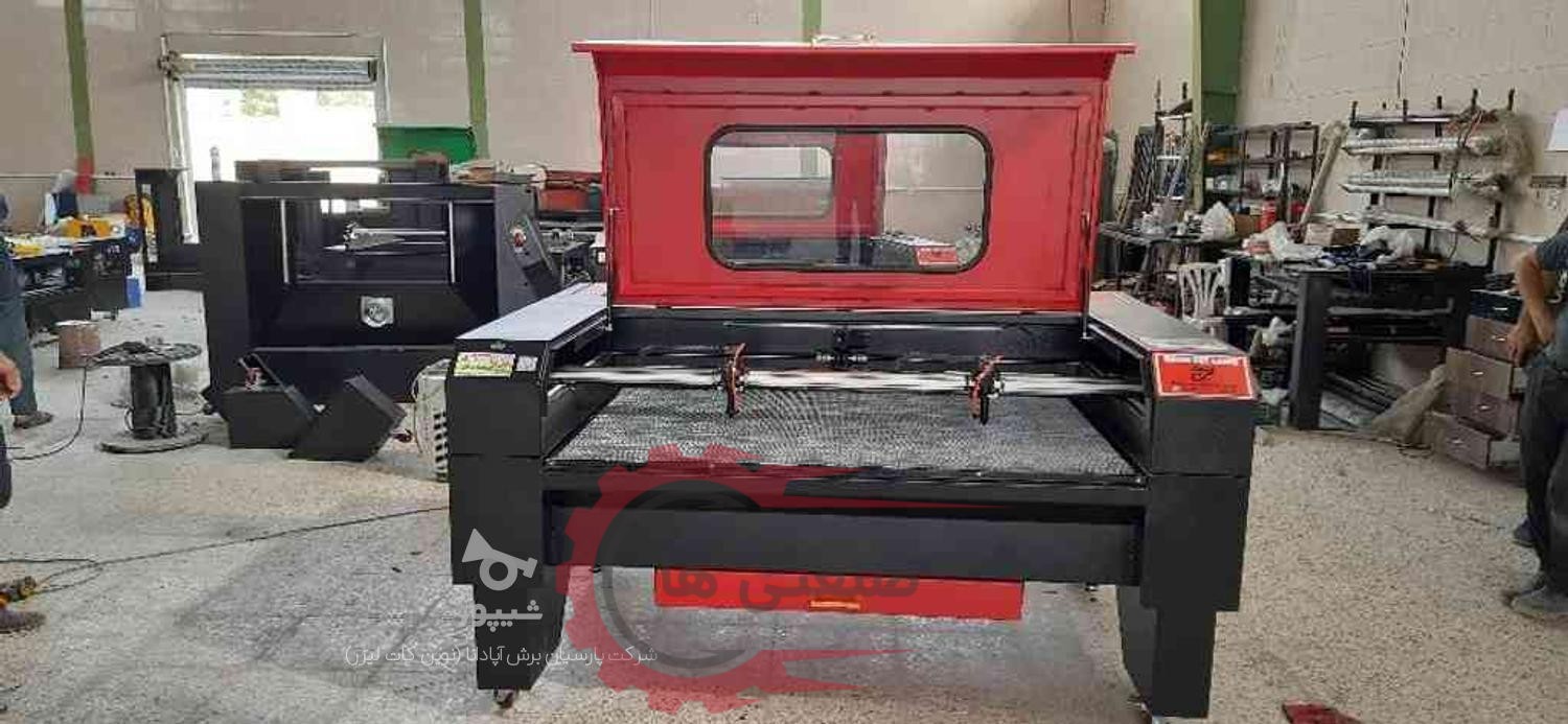 دستگاه برش لیزر دو هد co2