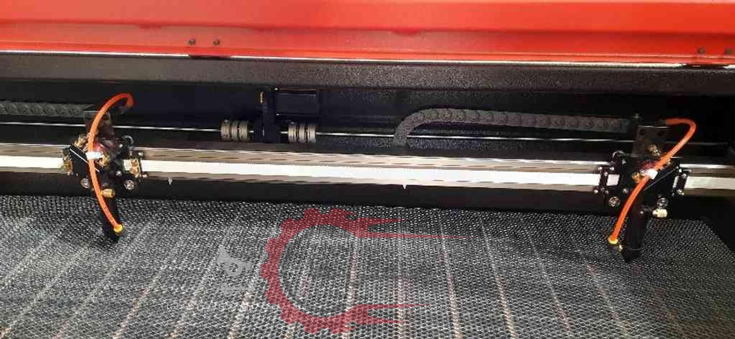 دستگاه برش لیزر دو هد co2