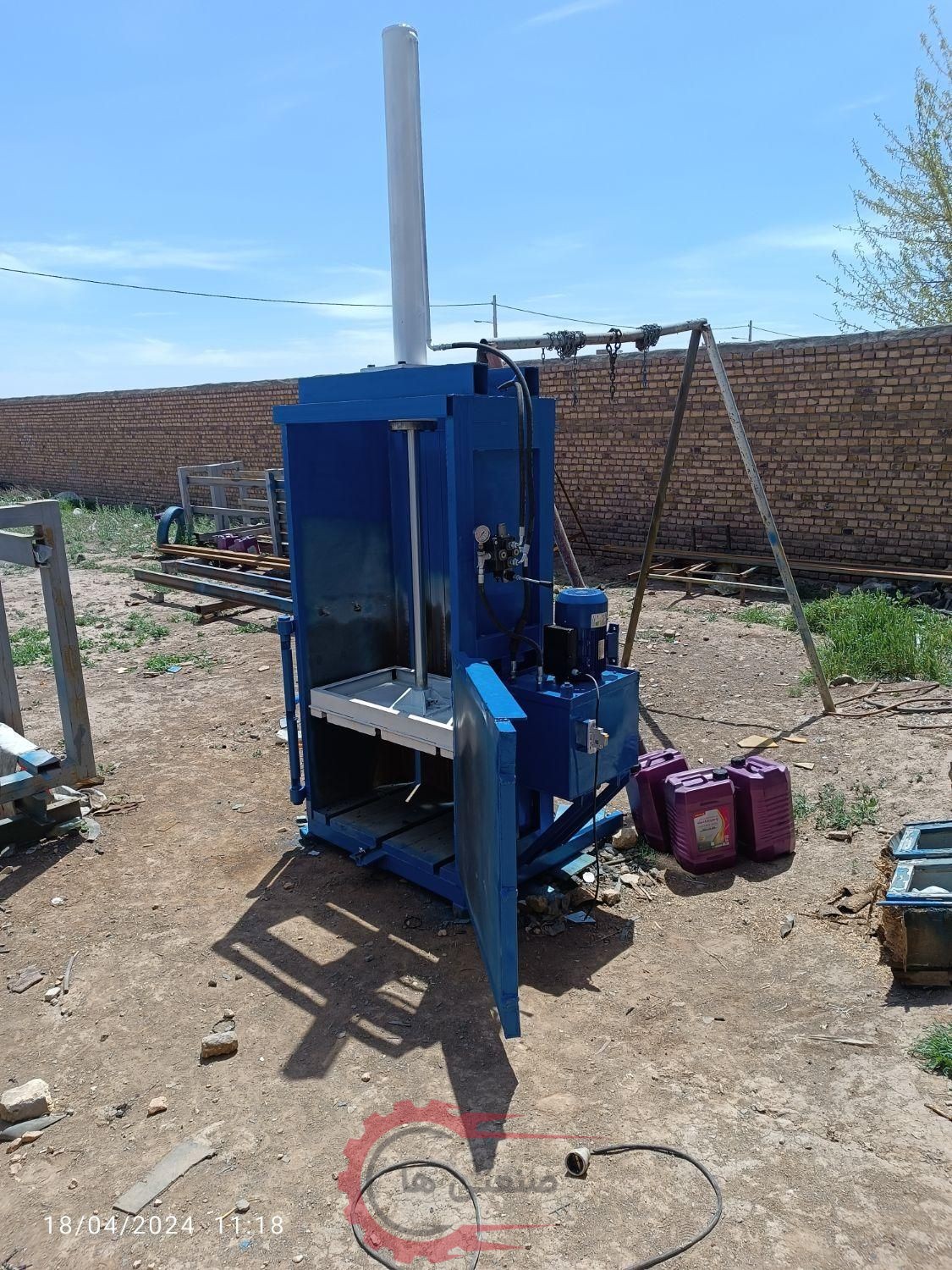 دستگاه پرس ضایعات، کارتن، پت، رانی،آسیاب پلاستیک