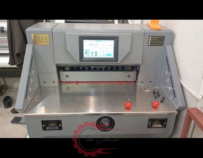 دستگاه برش کاغذ برقی کتاب کاتر گیوتین 110AX 4606E