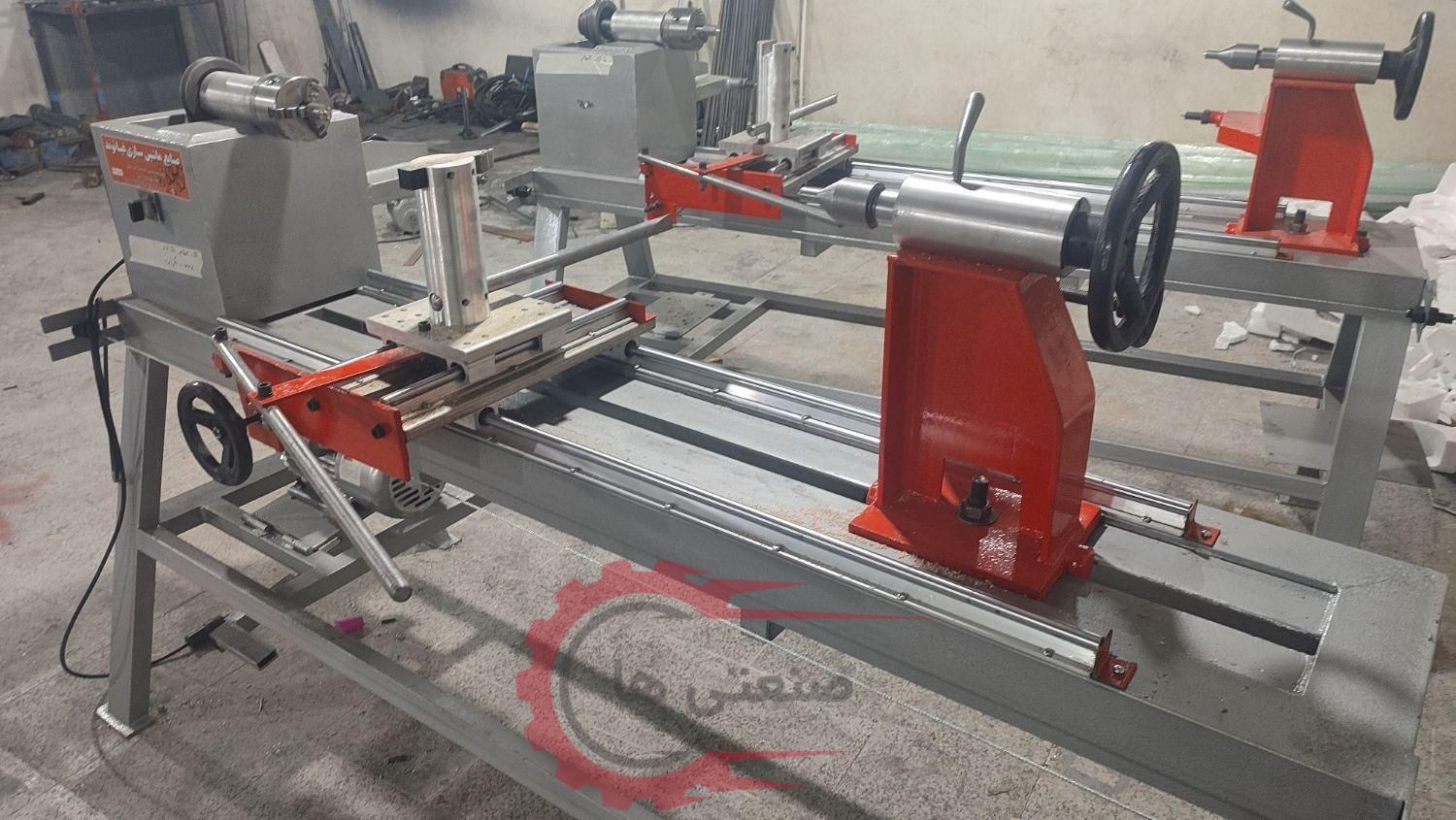 دستگاه خراطی کپی تراش با پیشکار مغار ثابت یا متحرک