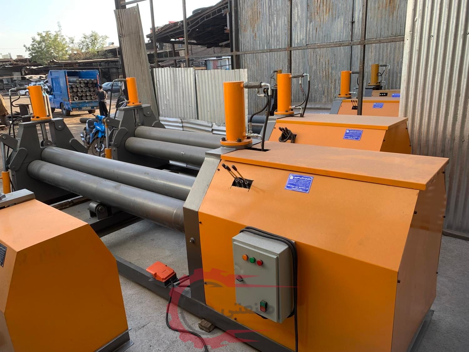 نورد،دستگاه نورد رول کن ورق ۶ و۱۲و۱۵ و۱۸میل