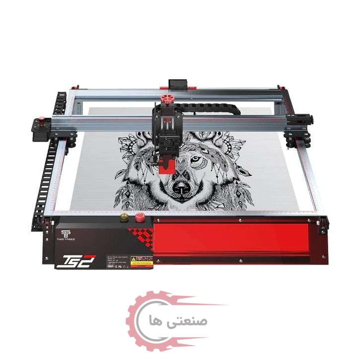 دستگاه لیزر برش و حکاکی ۸۰ وات TwoTrees TS2
