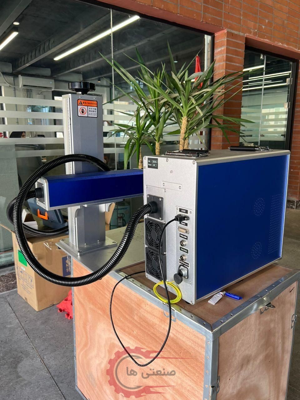 دستگاه لیزر فایبرمارکینگ 30و50 وات