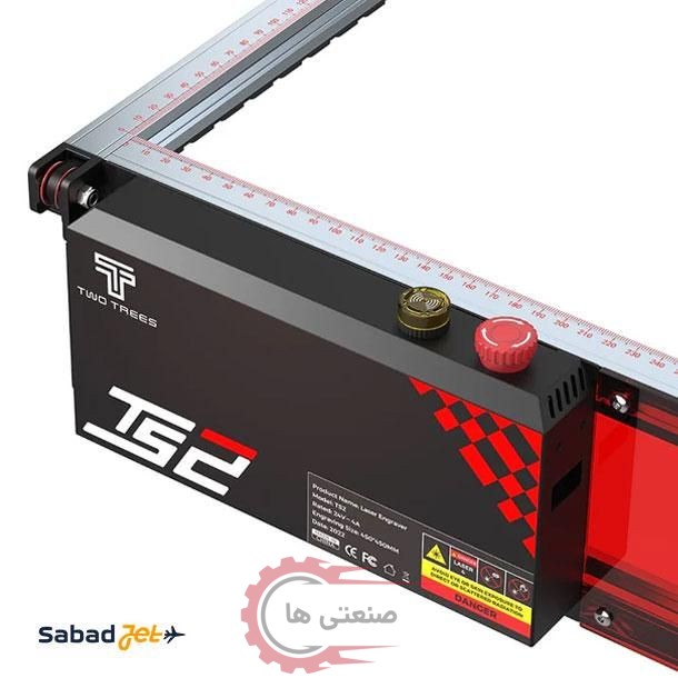 دستگاه لیزر برش و حکاکی ۸۰ وات TwoTrees TS2