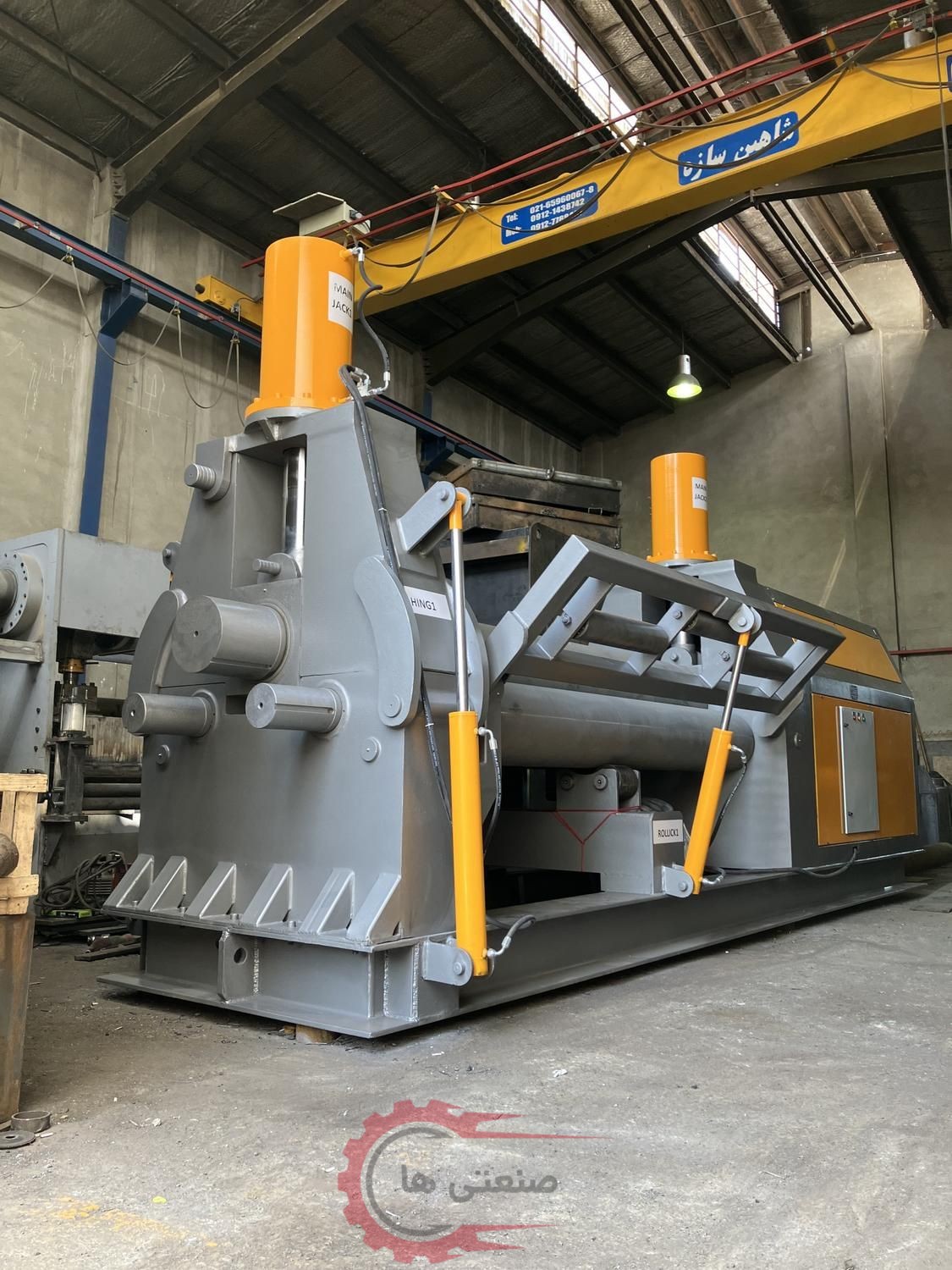 دستگاه نورد رول کن ورق آهن،نورد،۵۰میل تا ۶۰ آماده