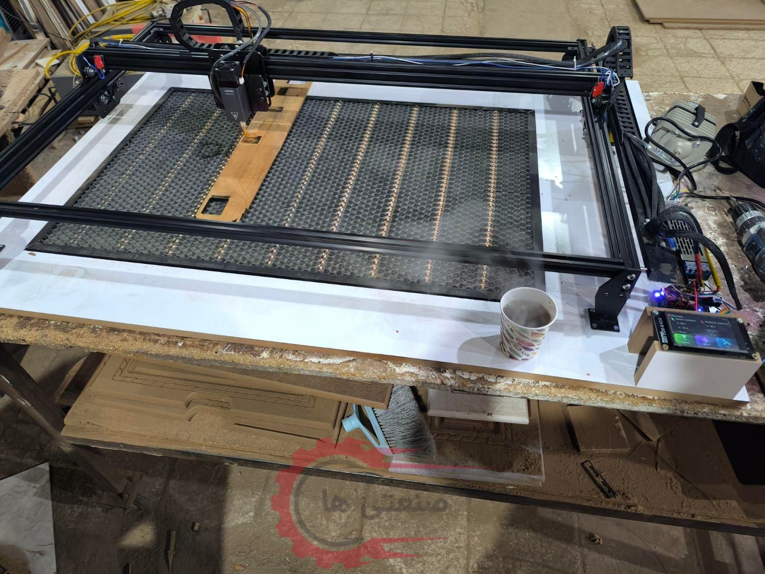 دستگاه برش و حکاکی لیزر 150*100