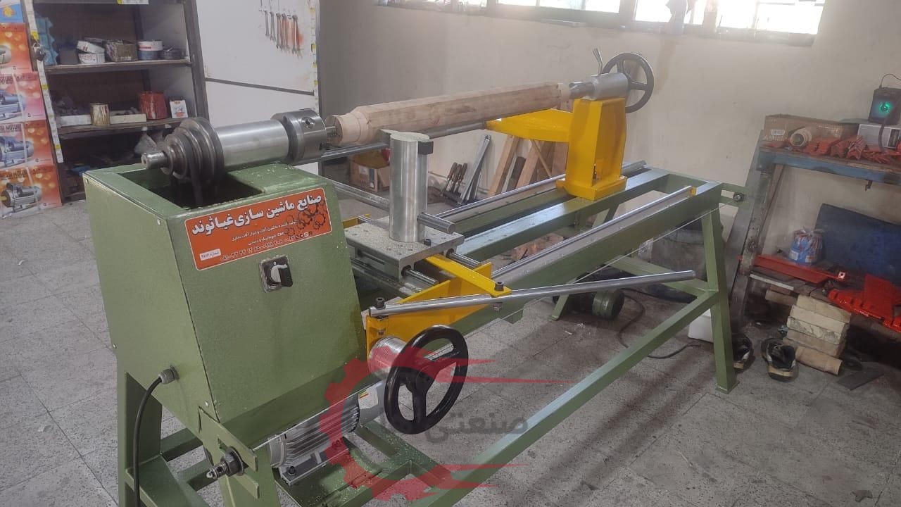 دستگاه خراطی کپی تراش با پیشکار مغار ثابت یا متحرک